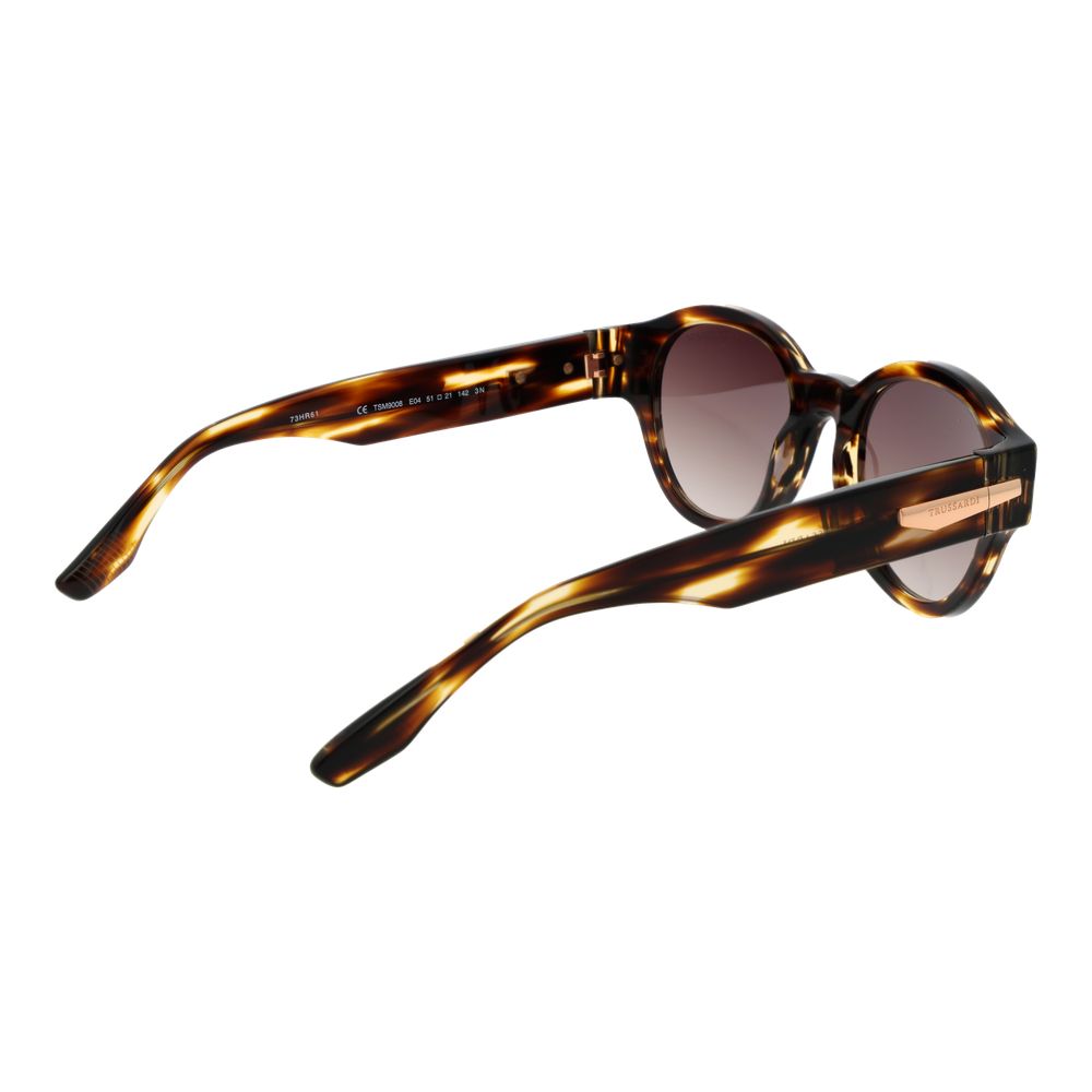 Trussardi Brown Acetate Sunglasses | Regal Royce