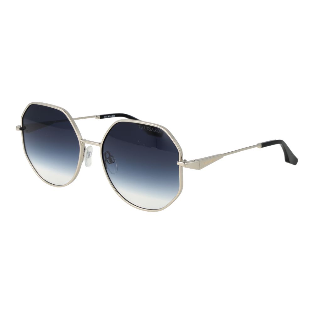 Trussardi Silver Metal Sunglasses | Regal Royce
