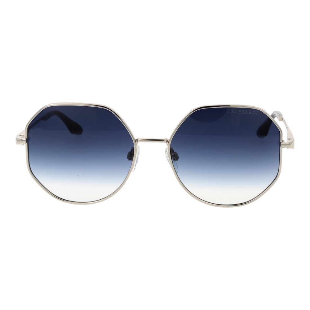 Trussardi Silver Metal Sunglasses | Regal Royce