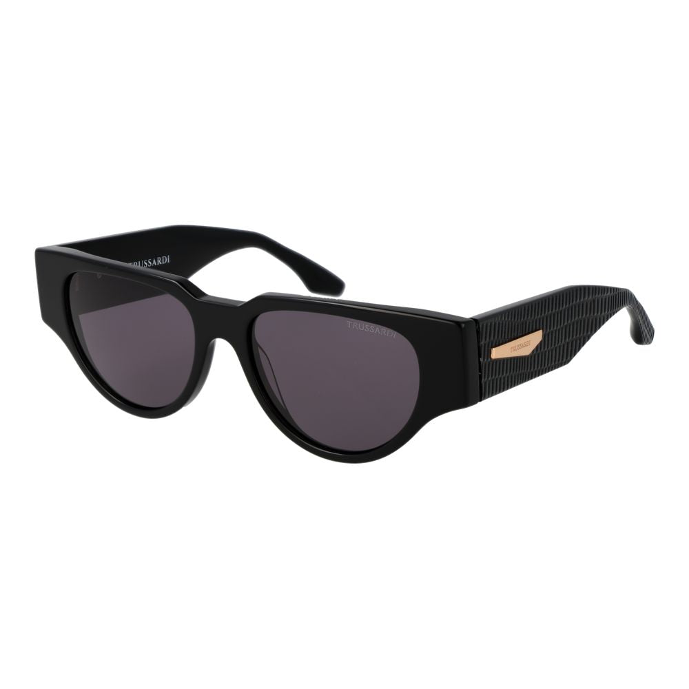 Trussardi Black Acetate Sunglasses | Regal Royce
