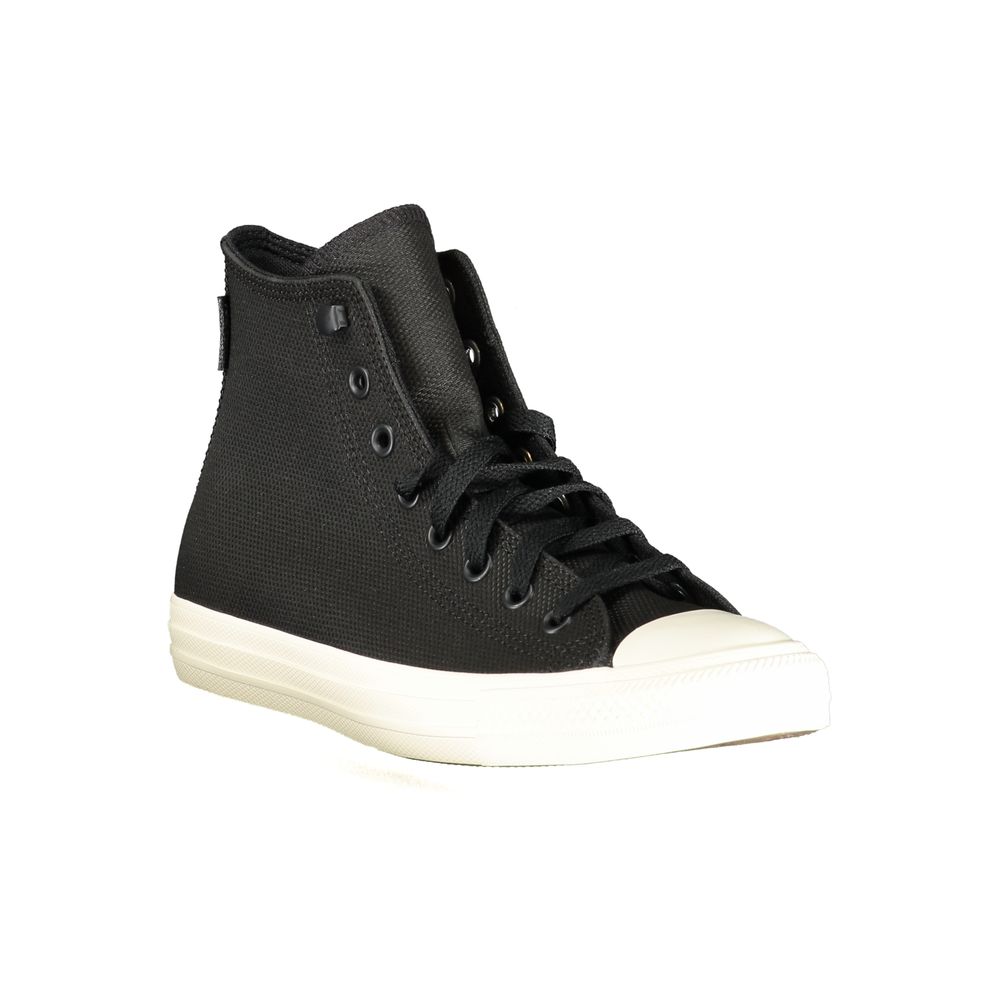 Converse Black Leather Unisex Sneaker | Regal Royce