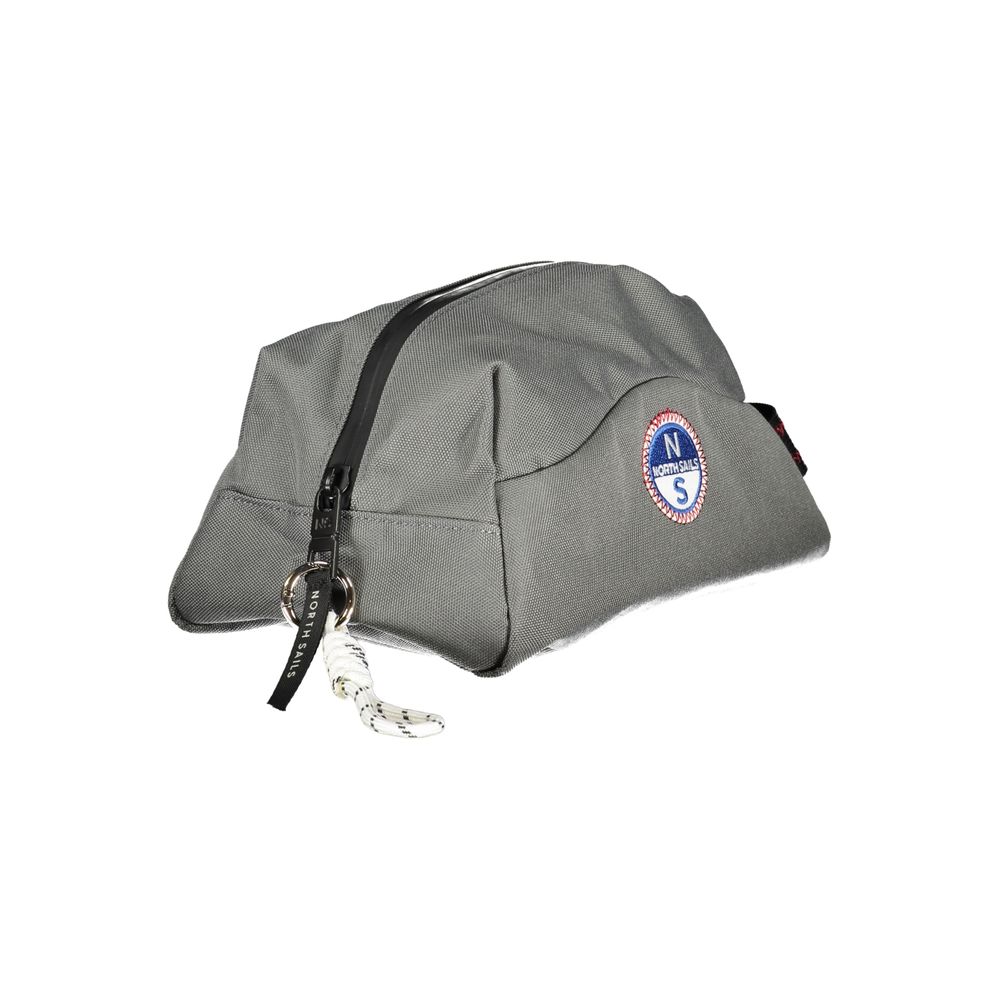North Sails Grigio Polyester Men Beauty Case | Regal Royce
