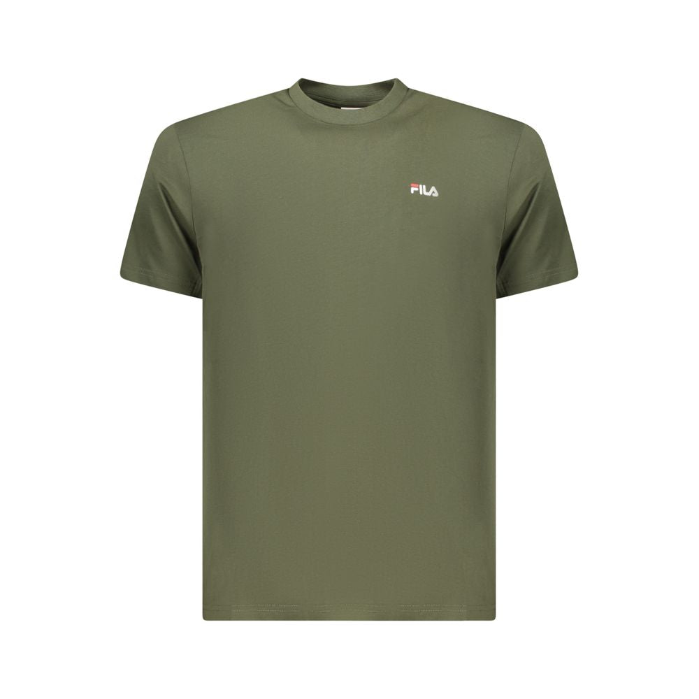 Fila Verde Organic Cotton Men T-Shirt | Regal Royce