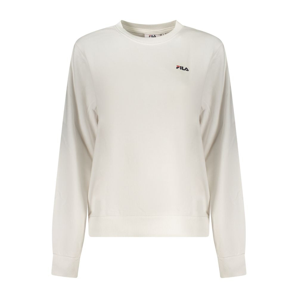 Fila White Cotton Women's Sweatshirt | Regal Royce