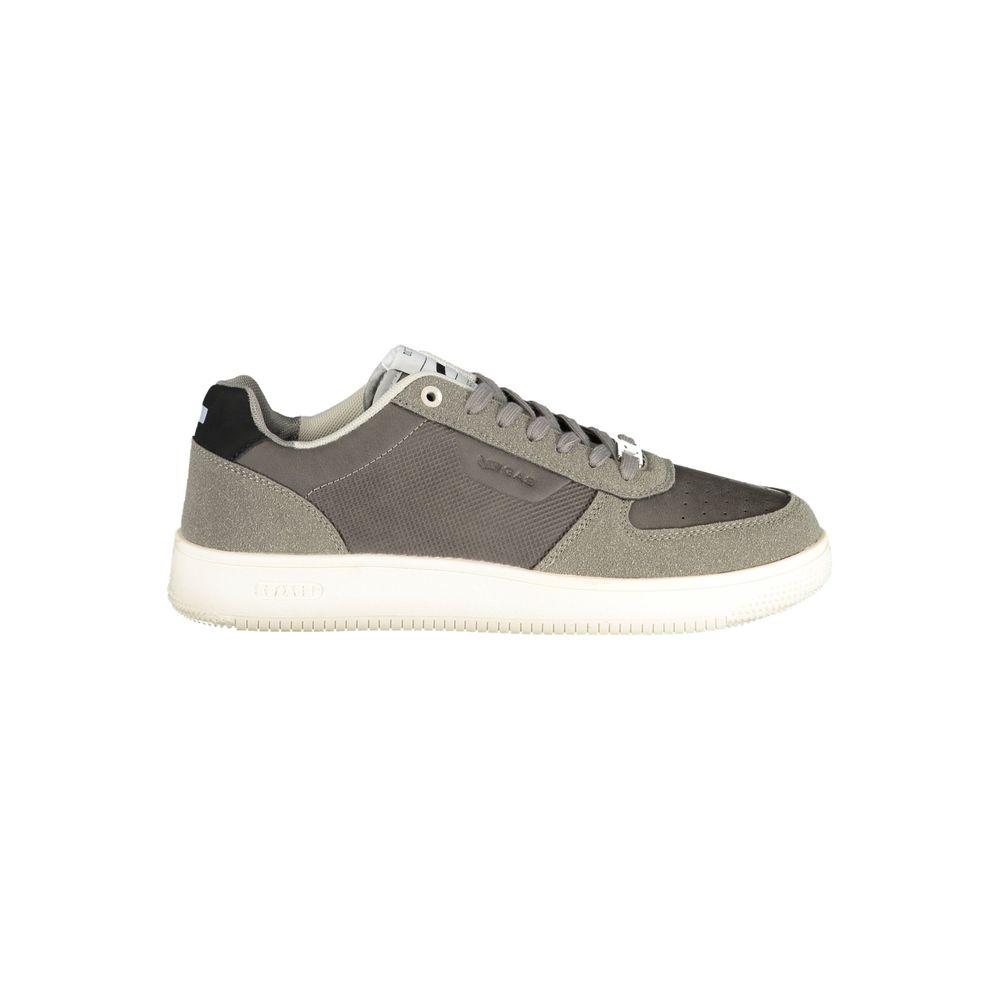 Gas Gray Polyester Men Sneaker | Regal Royce