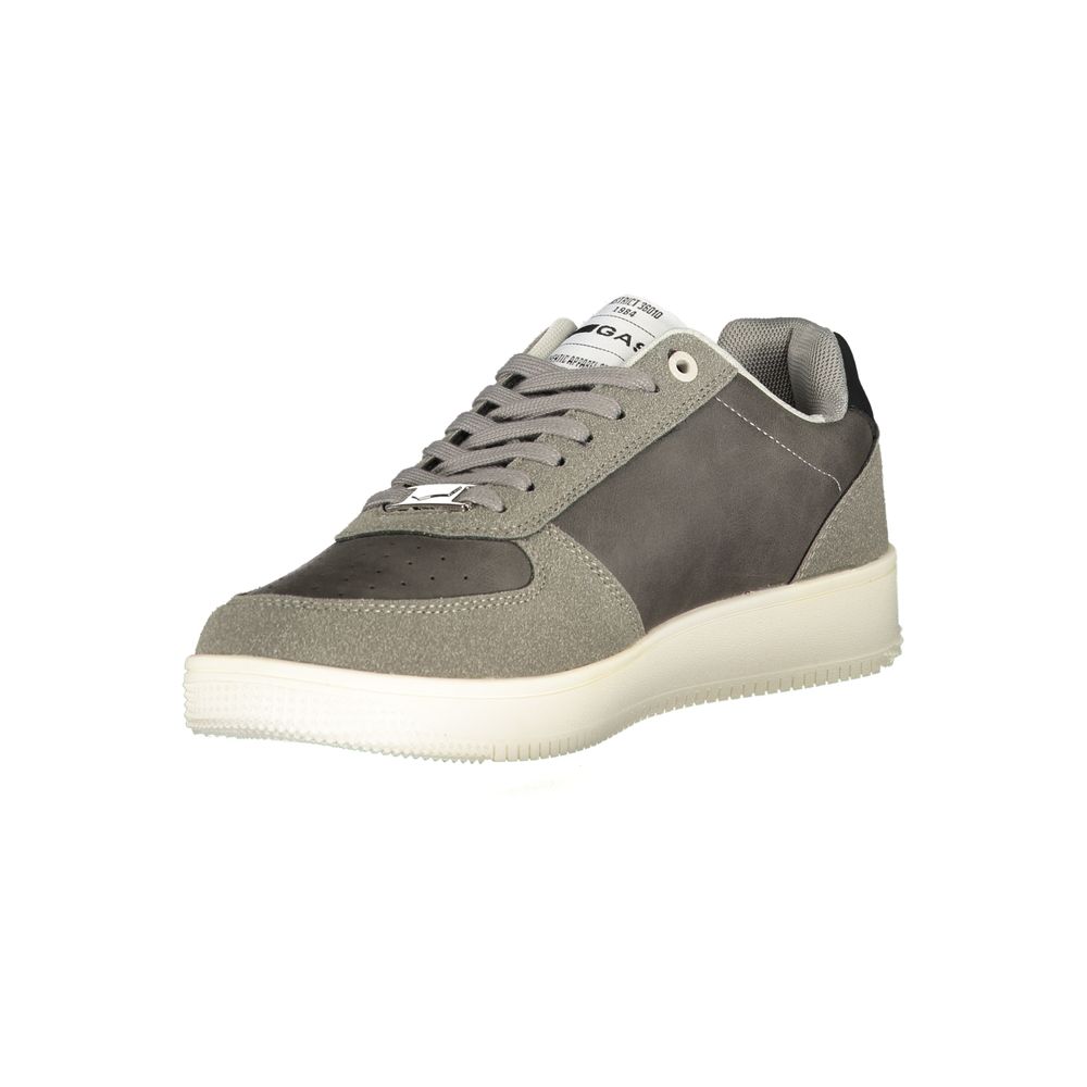 Gas Gray Polyester Men Sneaker | Regal Royce