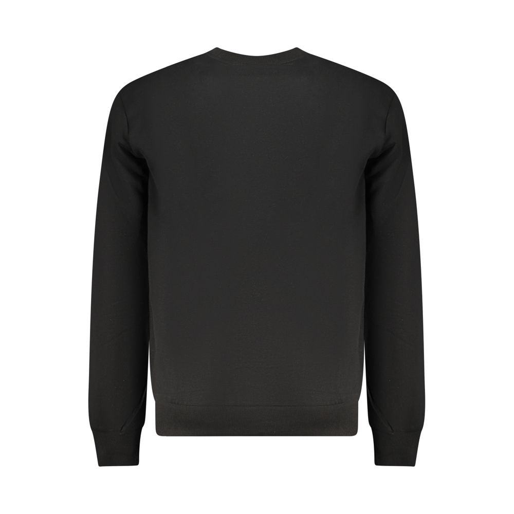 Fila Black Organic Cotton Men Sweatshirt | Regal Royce