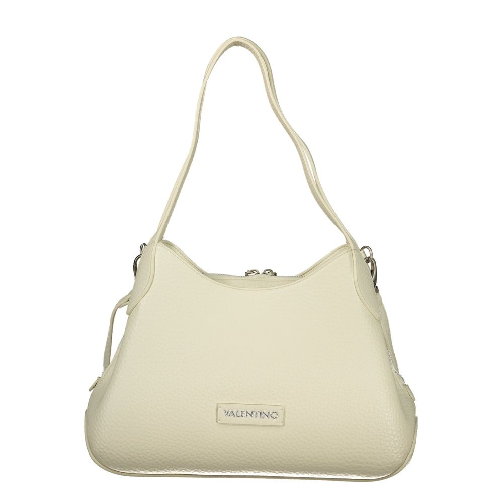 Mario Valentino Bianco Polyurethane Women Handbag | Regal Royce