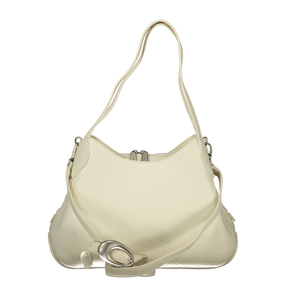 Mario Valentino Bianco Polyurethane Women Handbag | Regal Royce