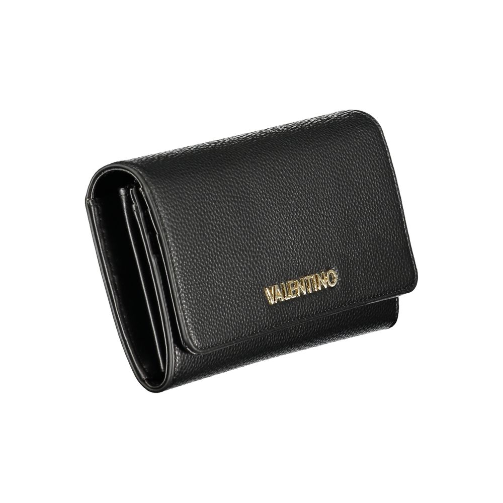 Mario Valentino Nero Poliuretano Women Wallet | Regal Royce