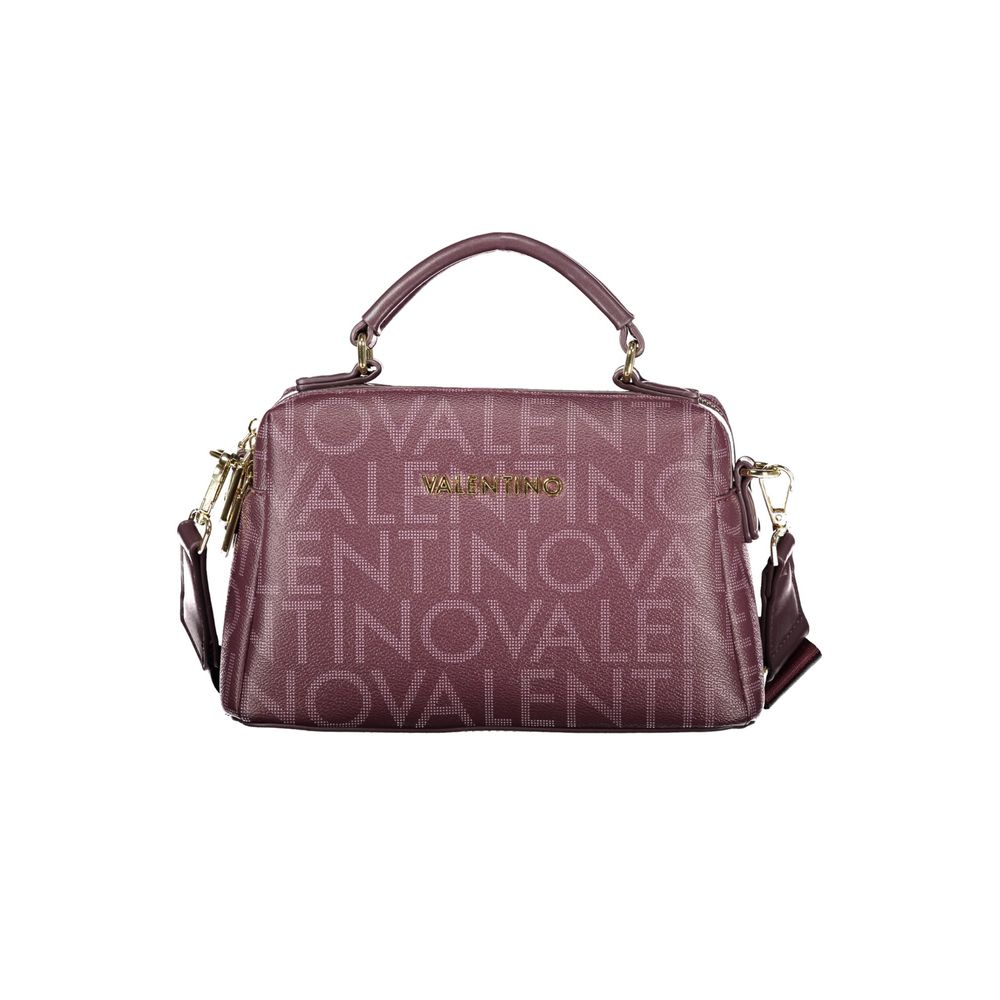 Mario Valentino Rosso Polyurethane Women Handbag | Regal Royce