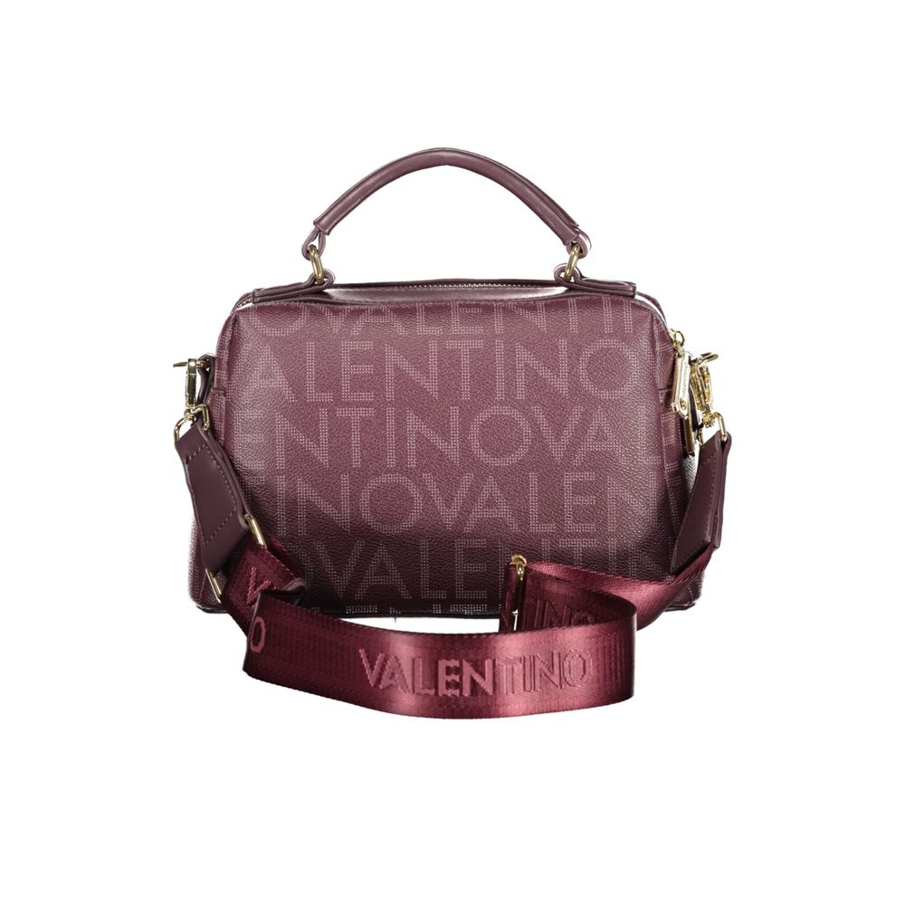 Mario Valentino Rosso Polyurethane Women Handbag | Regal Royce