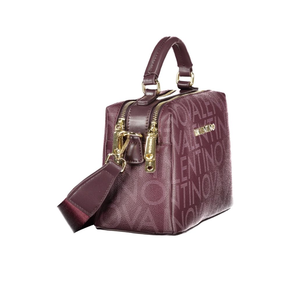 Mario Valentino Rosso Polyurethane Women Handbag | Regal Royce