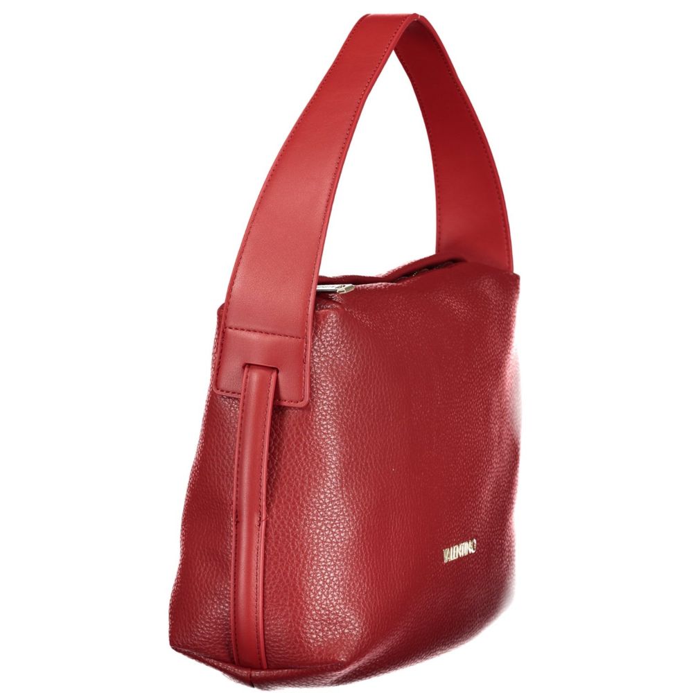Mario Valentino Rosso Polyurethane Women Shoulder Bag | Regal Royce