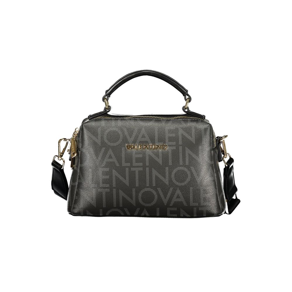 Mario Valentino Nero Polyurethane Women Handbag | Regal Royce