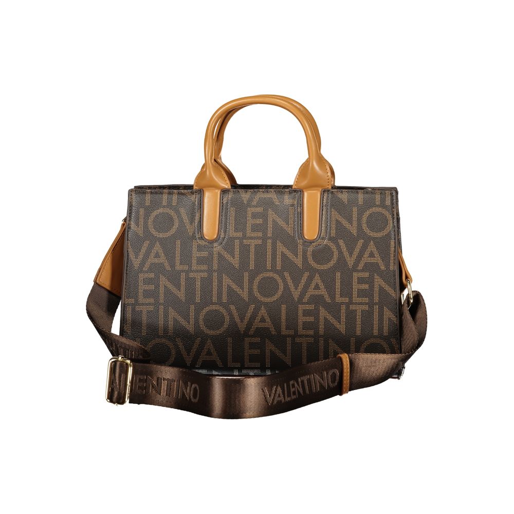Mario Valentino Brown Polyurethane Women's Bag | Regal Royce