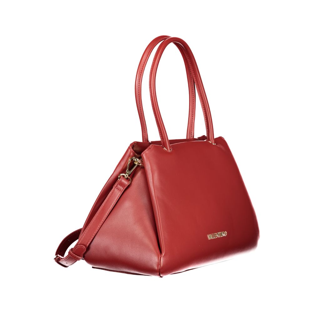 Mario Valentino Rosso Poliuretano Woman Handbag | Regal Royce