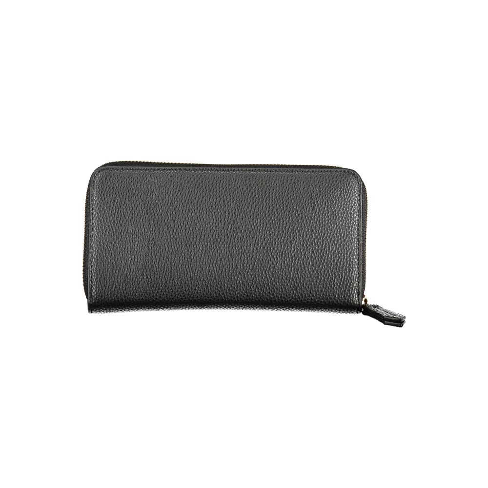 Mario Valentino Nero Poliuretano Women Wallet | Regal Royce