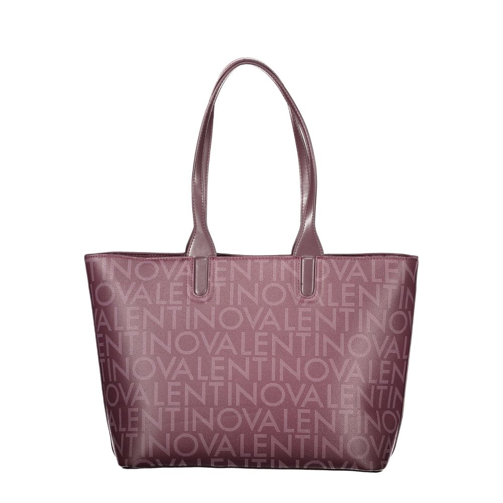 Mario Valentino Rosso Polyurethane Women Handbag | Regal Royce