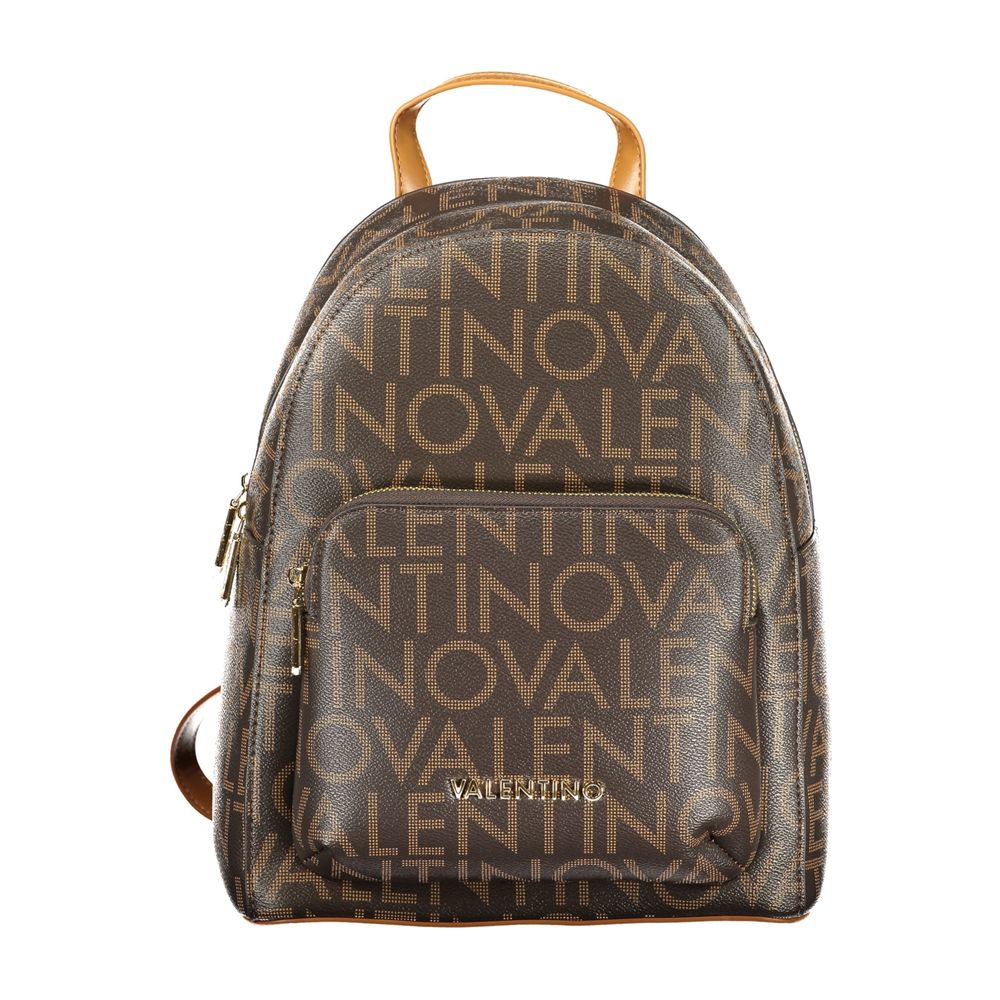 Mario Valentino Marrone Poliuretano Woman Backpack | Regal Royce