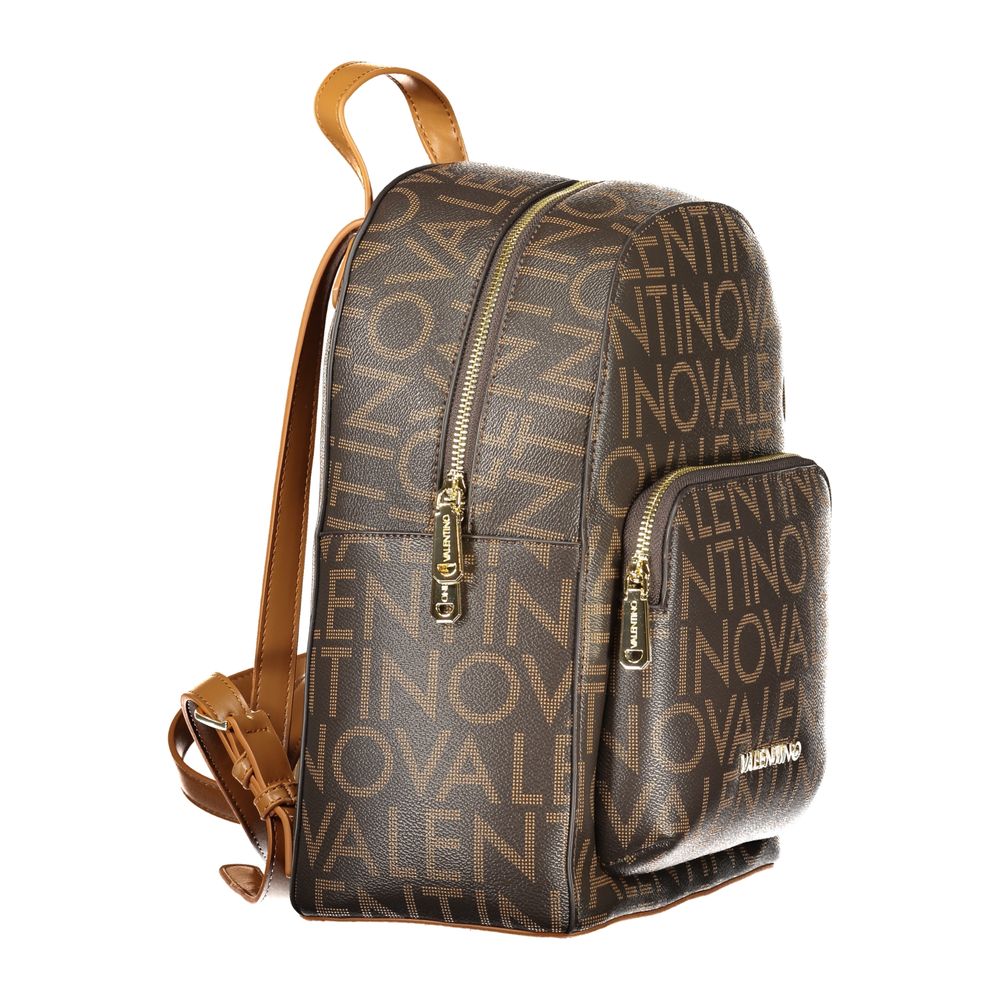 Mario Valentino Marrone Poliuretano Woman Backpack | Regal Royce