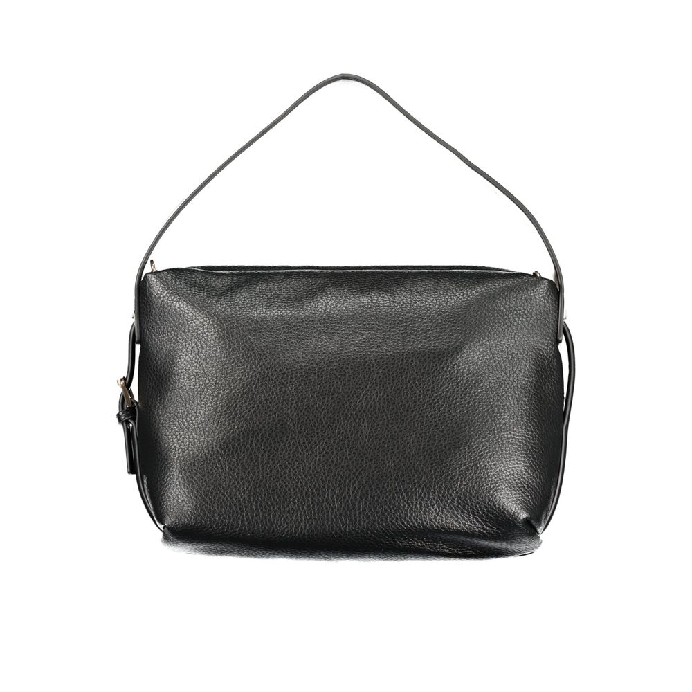 Mario Valentino Nero Polyurethane Women Shoulder Bag | Regal Royce