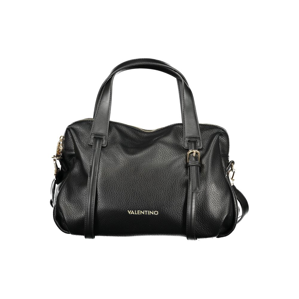 Mario Valentino Nero Polyurethane Woman Handbag | Regal Royce