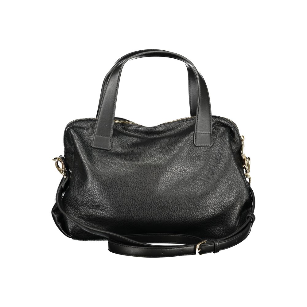 Mario Valentino Nero Polyurethane Woman Handbag | Regal Royce