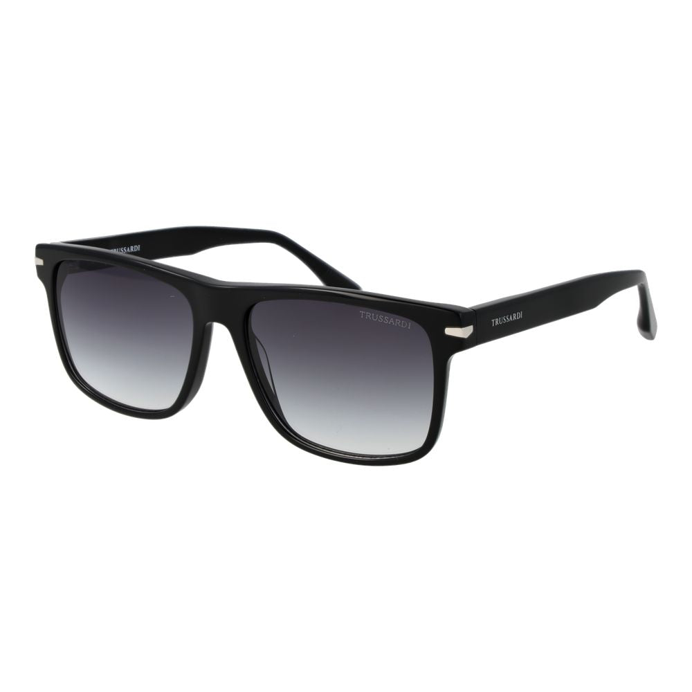 Trussardi Black Acetate Sunglasses | Regal Royce