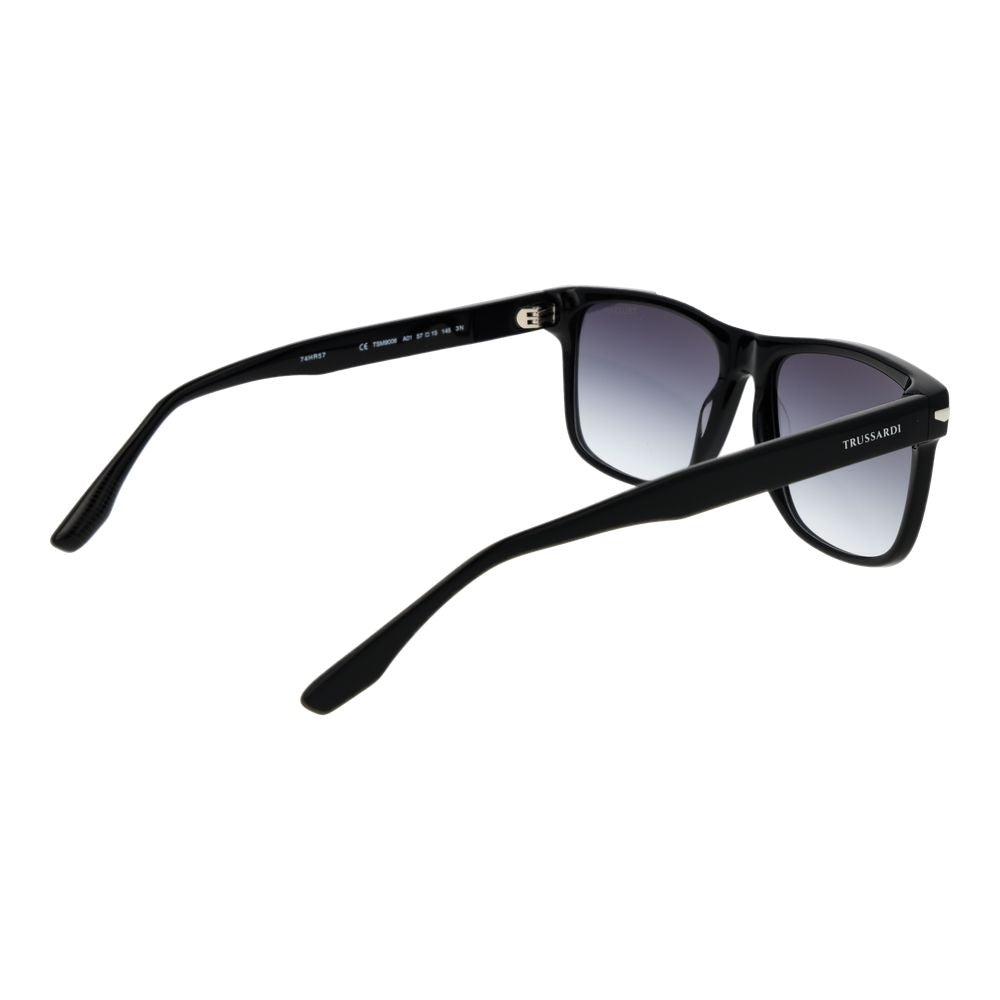 Trussardi Black Acetate Sunglasses | Regal Royce