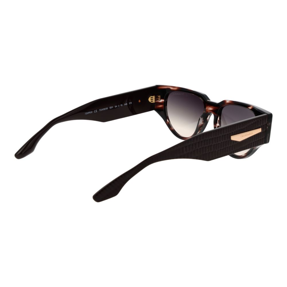 Trussardi Brown Acetate Sunglasses | Regal Royce