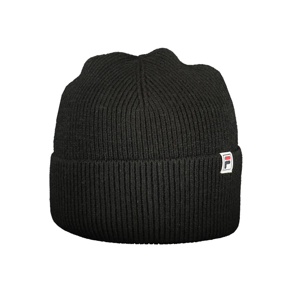 Fila Black Polyacrylic Men Cap | Regal Royce