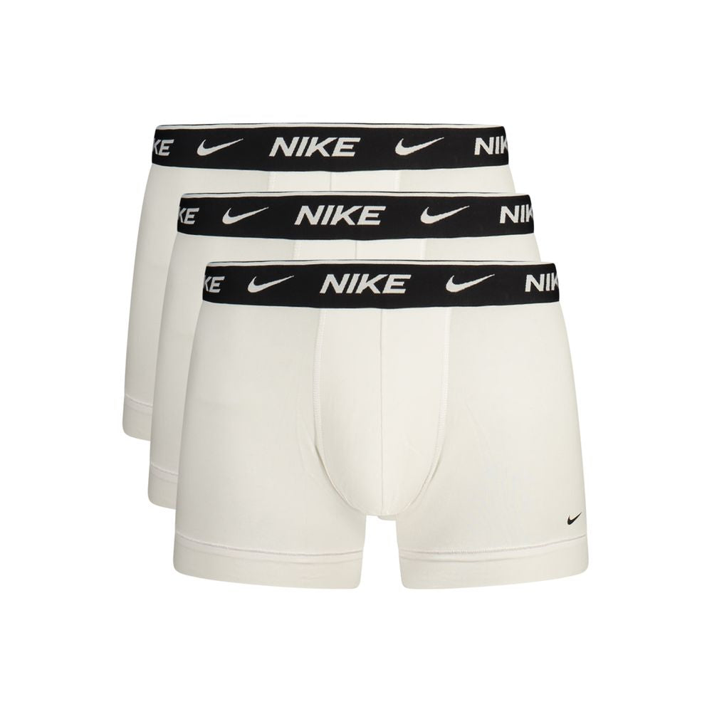 Nike White Cotton Men's Boxer Short | Regal Royce