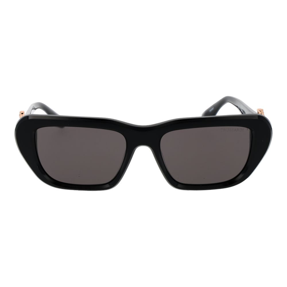 Trussardi Black Acetate Sunglasses | Regal Royce