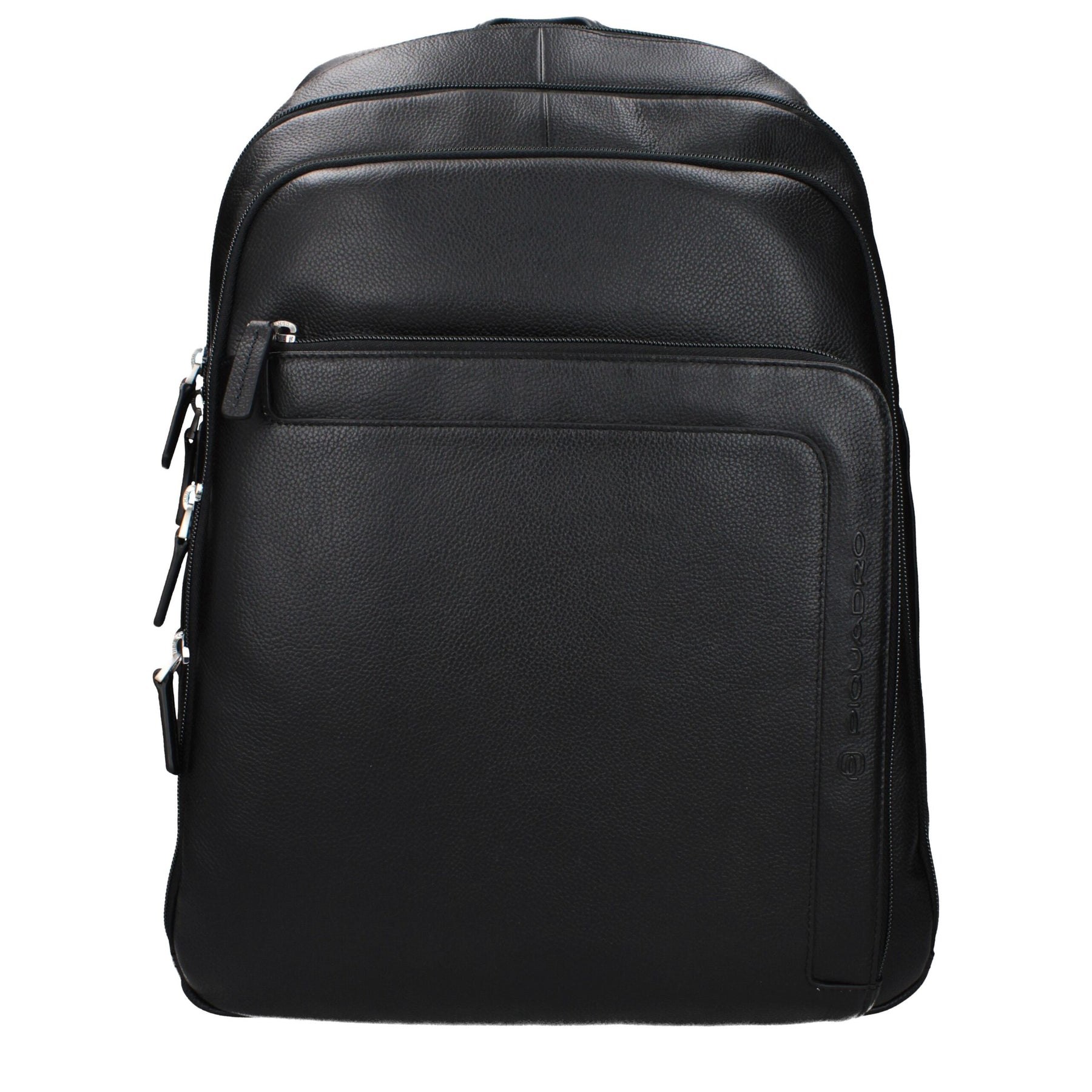 Piquadro Black Leather Backpack | Regal Royce