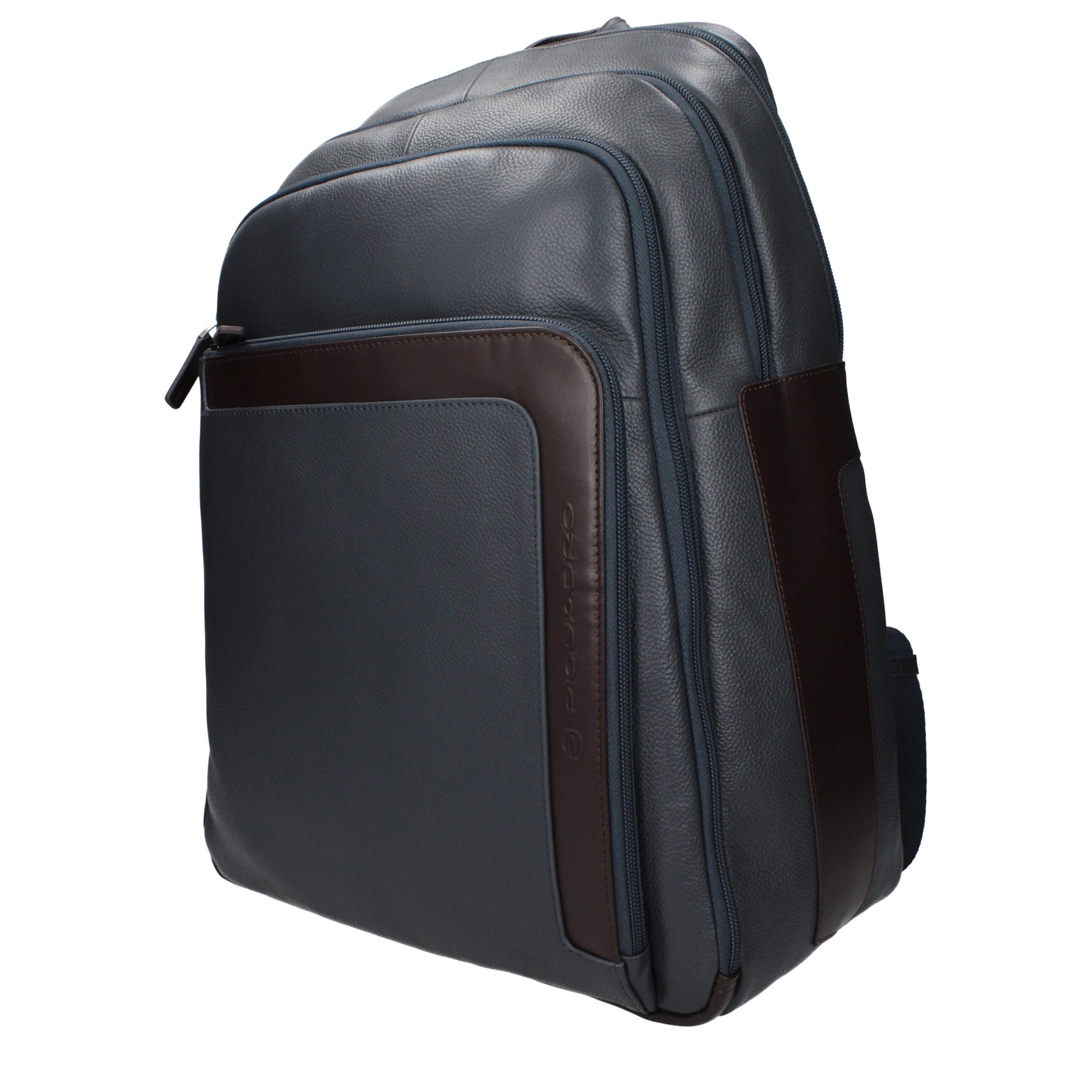 Piquadro Gray Leather Backpack | Regal Royce