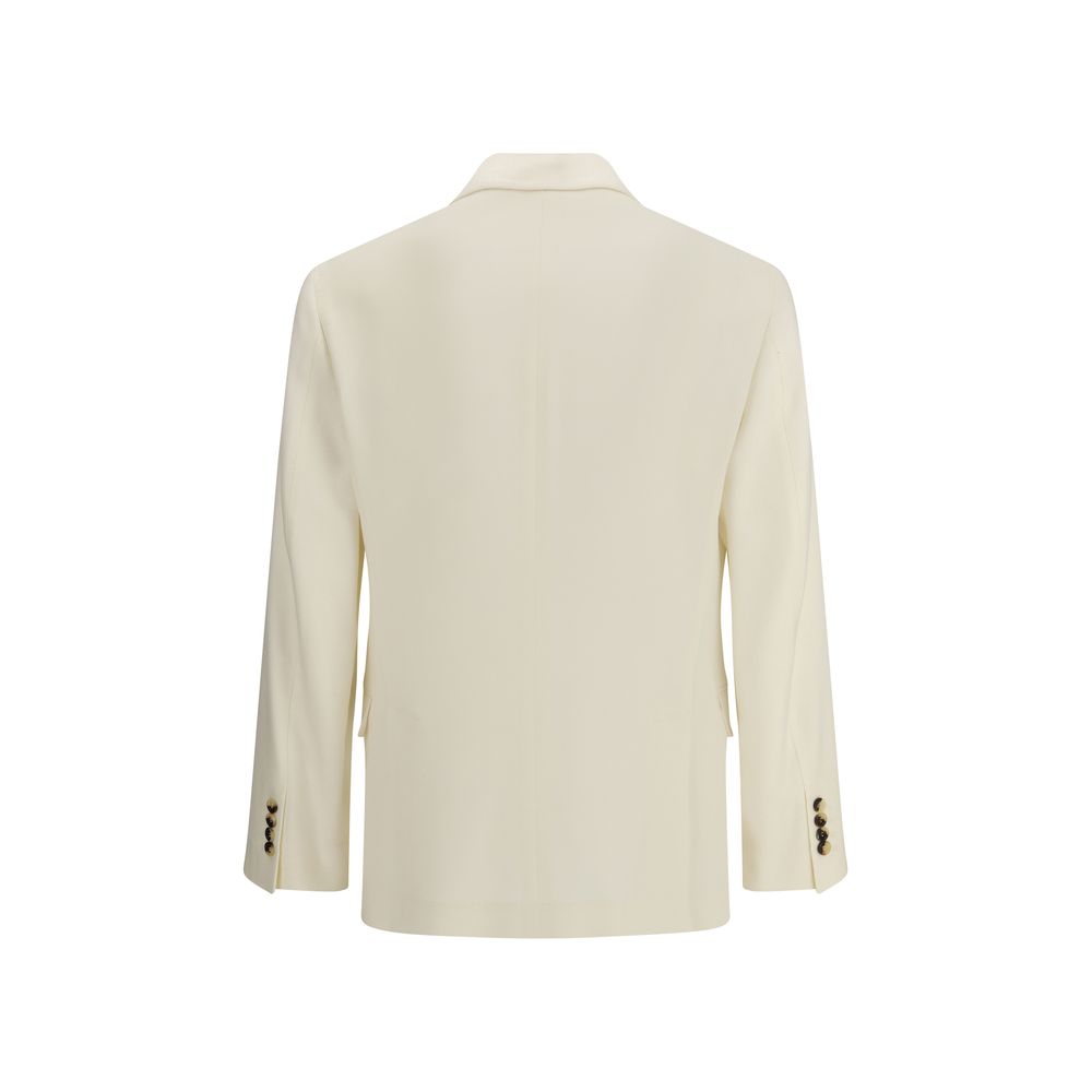 Brunello Cucinelli Cream Wool Blazer | Regal Royce