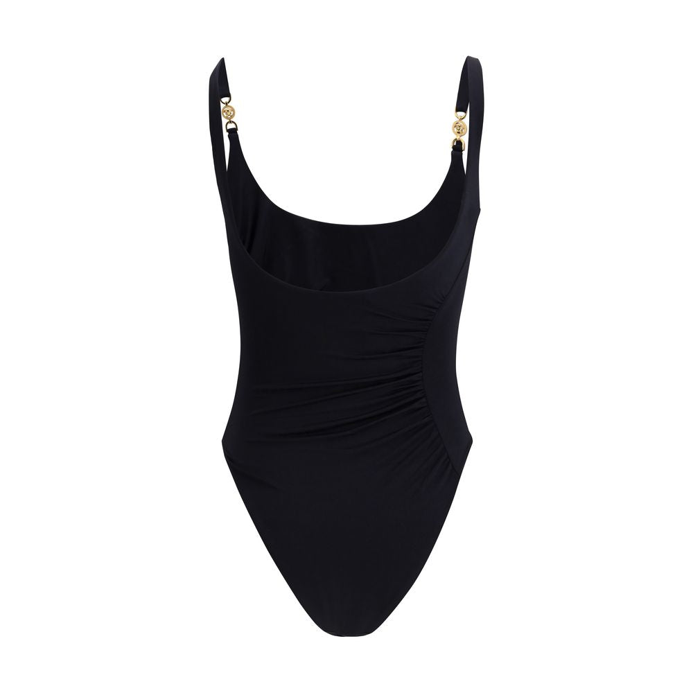 Versace Black Polyamide One-Piece Swimsuit | Regal Royce