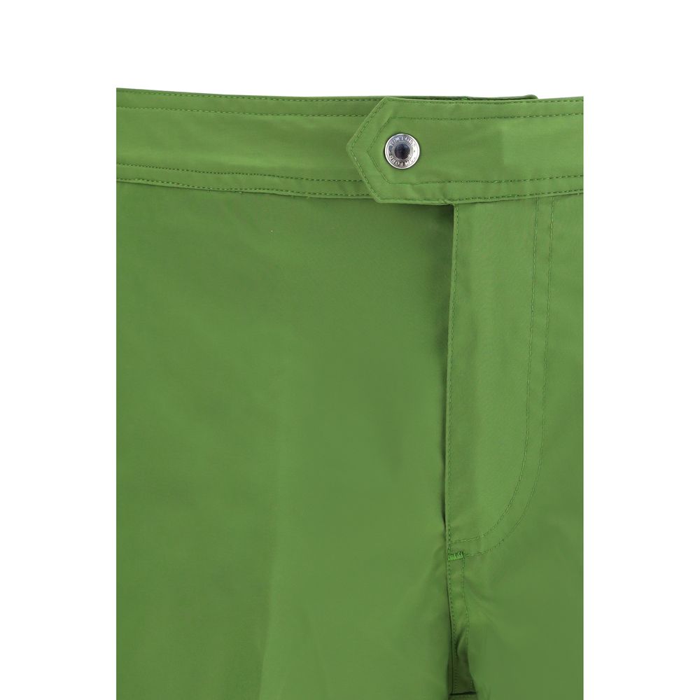 Tom Ford Green Polyester Swim Shorts | Regal Royce