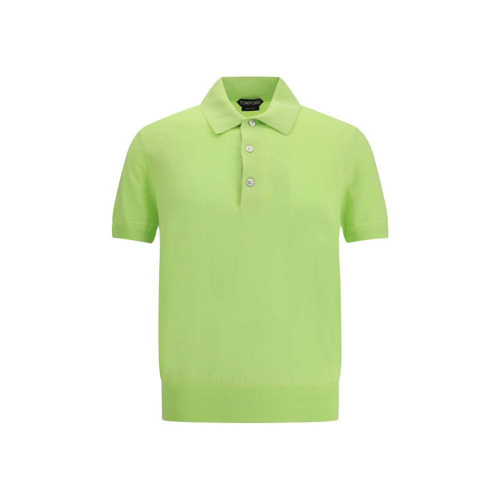 Tom Ford Bicolor Cotton Polo Shirt | Regal Royce