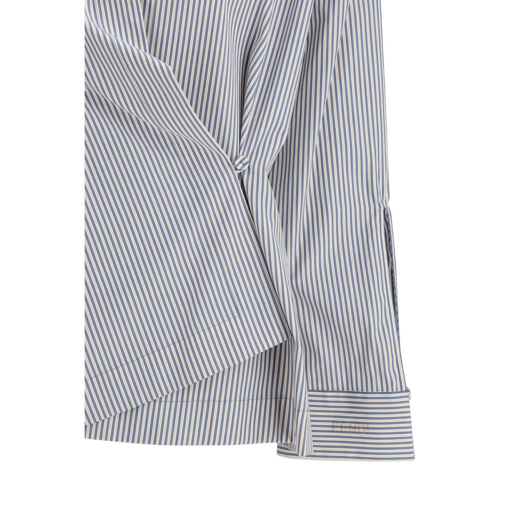 Fendi Multicolor Cotton Pattern Shirt | Regal Royce