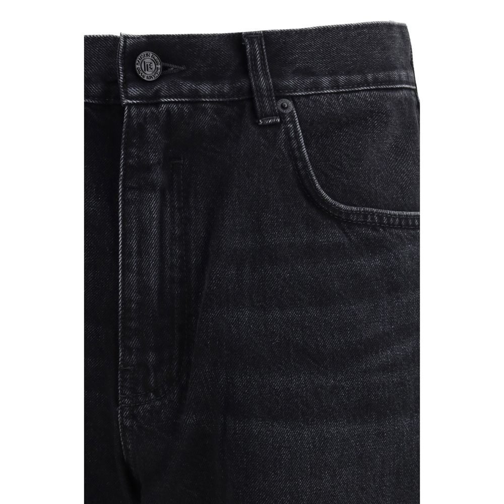 Balmain Black Cotton Jeans Denim | Regal Royce