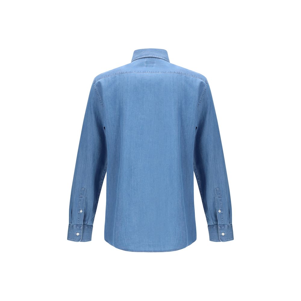 Brunello Cucinelli Blue Denim Shirt | Regal Royce